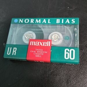 Maxell Normal Bias UR 60 Cassette Tape